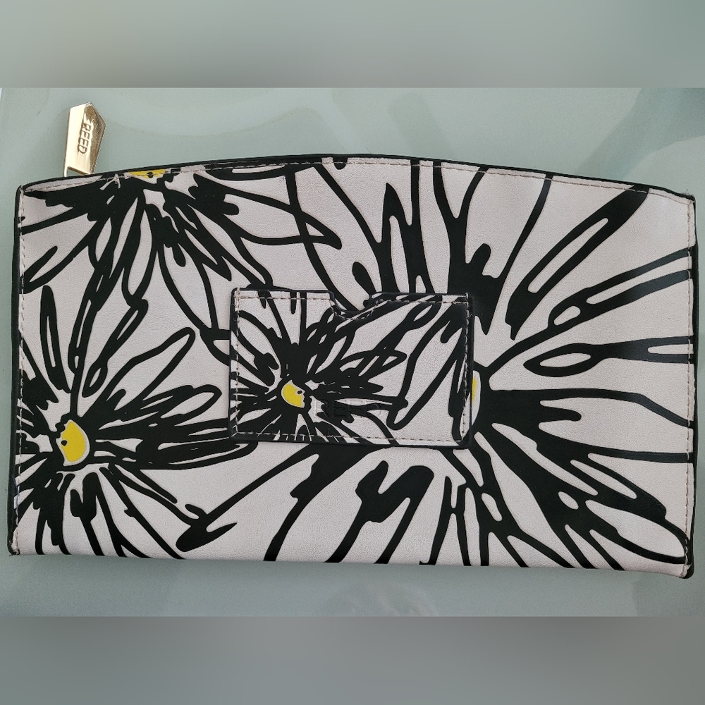 Reed Krakoff Floral Luxury Zippered Pouch! Very Good Used Condition!